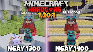 Mình Sinh Tồn 1400 Ngày Trong Minecraft 1.20 Siêu Khó !!