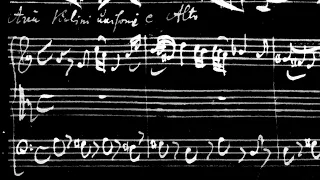 Ach, bleibe doch (BWV 11 - J.S Bach) Autograph score