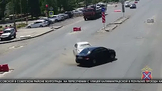 В Волгограде в ДТП пострадал водитель