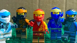 Opening and reviewing Lego Ninjago core minifigures