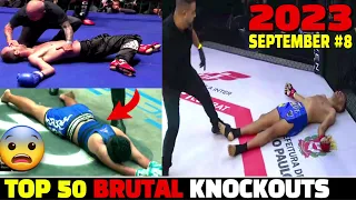 MUAY THAI & MMA, BOXING 50 Knockouts | September 2023 Part.8