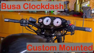 HayaBusa Streetfighter Day #11,  Custom Clockdash Mount !