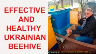 Innovative Beehives of Ukrainian Beekeeper Vasyl Priyatelenko, Kiev, Ukraine 06.11.2016