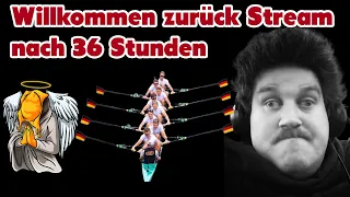 Drachenlord rudert wie der Olympia Achter. Willkommen zurück Stream nach 36h Internetabstinenz