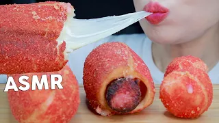 ASMR Hot Cheetos Cheesy CornDog, Kielbasa HotDog, CheeseBalls | 치토스 치즈핫도그, 킬바사핫도그, 치즈볼 | MINEE EATS