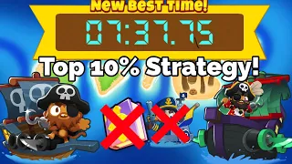 Btd6 Race “Onslaught at Sea” in 7:37.75 Top 10% Guide! (No Monkey Knowledge or Hero)