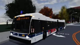 MTA Roblox: NovaBus LFSA 5971 on the BXBR Bx35