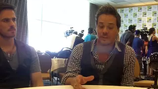 Once Upon a Time: Colin O'Donoghue and Michael Raymond-James Interview at San Diego Comic Con 2013