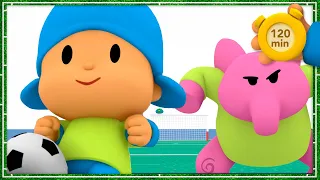 ⚽️ POCOYO E NINA -  Uma Emocionante Partida de Futebol [120 min] | DESENHOS ANIMADOS para crianças