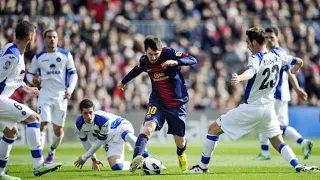 Skill dewa Lionel Messi !! Dribble Bola Terbaik, Tingkat Dewa, Skill Sepak Bola Bikin Malu Lawan,
