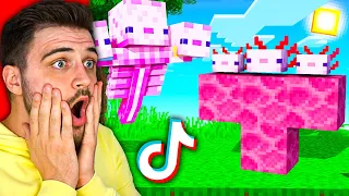 Testez TIKTOK-uri LEGENDARE pe Minecraft! *SUPER TARE*