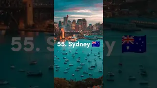 TOP 100 Most Visited Cities in the World 🏙️🌐 #cities #top100 #phonk #warning