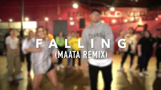 ( MIRRORED ) Trevor Daniel - Falling ( Maata Remix ) Dance by Matt Steffanina & Erica Klein