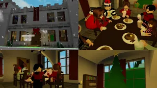 Новогодние папины дочки. сериал в roblox || 1 сезон 20 серия || brookhaven🏡