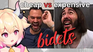 Cheap vs Expensive Bidets | rosiebellmoo reacts to penguinz0