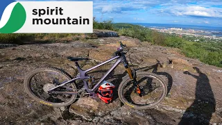 New Enduro Bike Shakedown at Spirit Mountain! Transition Spire First Impressions - Duluth, MN