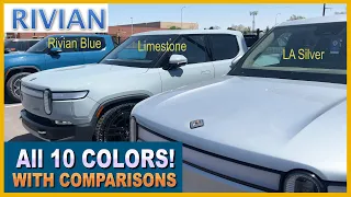 ALL The RIVIAN COLORS Compared!! | Rivian Dad