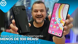 Xiaomi REDMI 12 | MENOS de 930 Reais, Tela ENORME, Traseira em VIDRO e ÓTIMO DESEMPENHO! Review