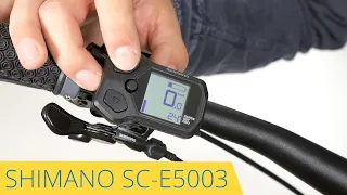 Shimano Steps SC-E5003A - Erste Schritte & Übersicht - Raddiscount.de