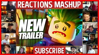 The LEGO Batman Movie Main Trailer Reactions Mashup