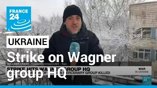 Ukraine claims strike on Wagner group HQ, says ‘huge number’ of Russian mercenaries killed