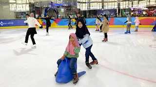 Bermain ICE SKATING di BXRink Bintaro Jaya Xchange Mall - Tips Buat yg Pertama Kali Main‼️