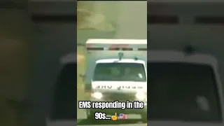 90s Ambulance Responding, unknown agency! #ambulance #rescue #emergency #911 #ford