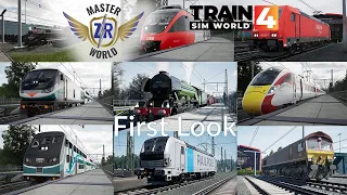 Train Sim World 4 First Look and All Introductions of New Routes and Locos