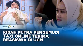 Mengharukan! Putra dari Pengemudi Taxi Online di Medan Terima Beasiswa di UGM #KICKANDY