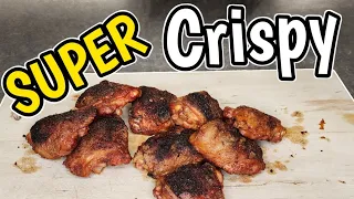 Super Crispy Chicken THIGHS On The Weber Kettle Grill |Charcoal BBQ|