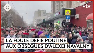 Obsèques de Navalny, duel Trump/Biden et obésité - Le 5/5 - C à Vous - 01/03/2024