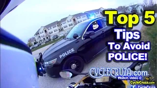 Top 5 Tips To Avoid Police on Motorcycle | MotoVlog