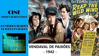 Vendaval de Paixões (1942), John Wayne, Paulette Goddard e Ray Milland, Legendado