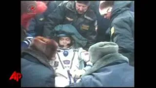 Raw Video: Space Capsule Lands in Kazakhstan