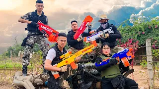 SWAT Hunting for Cunning Thieves  | Squad Spiderman SEAL X Nerf Batlle Gun Fight