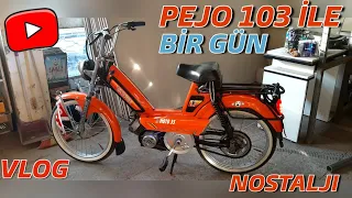 Pejo 103 İle Bir Gün I Vlog I Deneme I #Moto35 #Pejo #Mobilet #Vlog