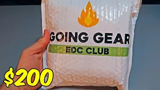 $200 Every Day Carry Gear Mystery Box - Going Gear EDC Club