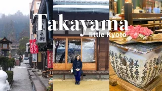 Takayama / Japan travel vlog / old town in Gifu / little Kyoto of Hida / local food and market