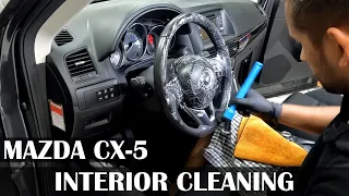 Mazda CX-5 Dirty Interior Cleaning || Interior Car Detailing || 4K