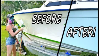 Beginner Backyard Boat Painting | DIY Pro Results