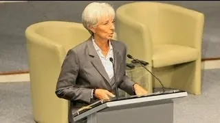 IMF head issues world a triple warning