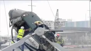Падение вертолёта в Окленде