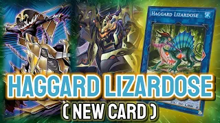 New Reptile Link Monster!!!🔥 YGOPRO - Haggard Lizardose | Ogdoadic Raika May.2024 | New Card