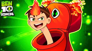 Skibidi Toilet but Elemental #1: Ben 10 Skibidi Toilet #23 Fanmade Transformation | D2D Animation