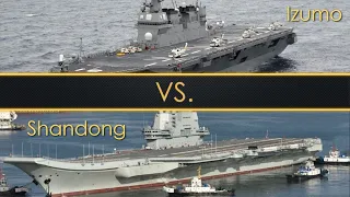 Carrier Duel - Shandong (China) vs. Izumo (Japan) - Command: Modern Operations - Let's play