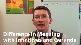 Различные значения глаголов с герундиями и инфинитивами (gerunds and infinitives) в английском языке