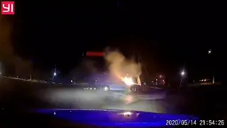 В Измаиле на ходу загорелось авто | Бессарабия INFORM