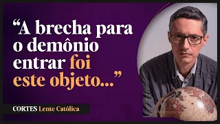 História real de EXORCISMO - NÃO USE ESTE OBJETO! | Raphael Tonon - Cortes Lente Católica