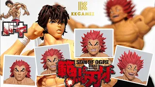 [4K] [ENG] Comparison Storm Collectibles KIBK02E 1/12 Hanma Baki  Son Of Ogre - Yujiro Hanma