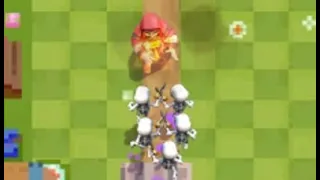 LEVEL 1 Wizard VS Level 16 Skeleton Army!